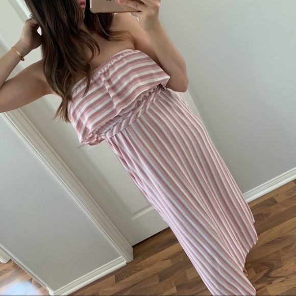 mrsalliexo Dresses & Skirts - SOLD • Vacationing Pink Girly Maxi